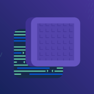Abstract image involving computer code